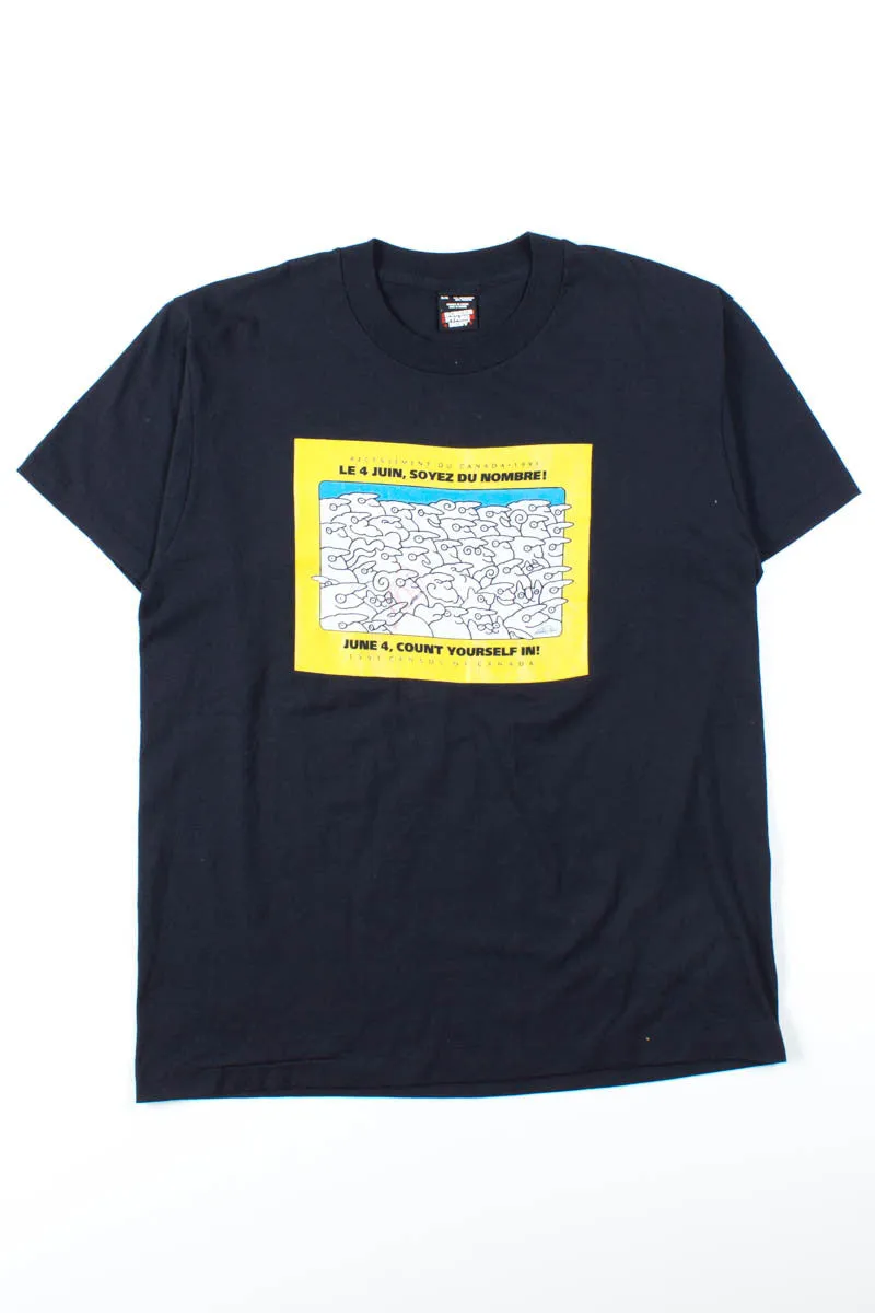 1991 Canadian Census Tee
