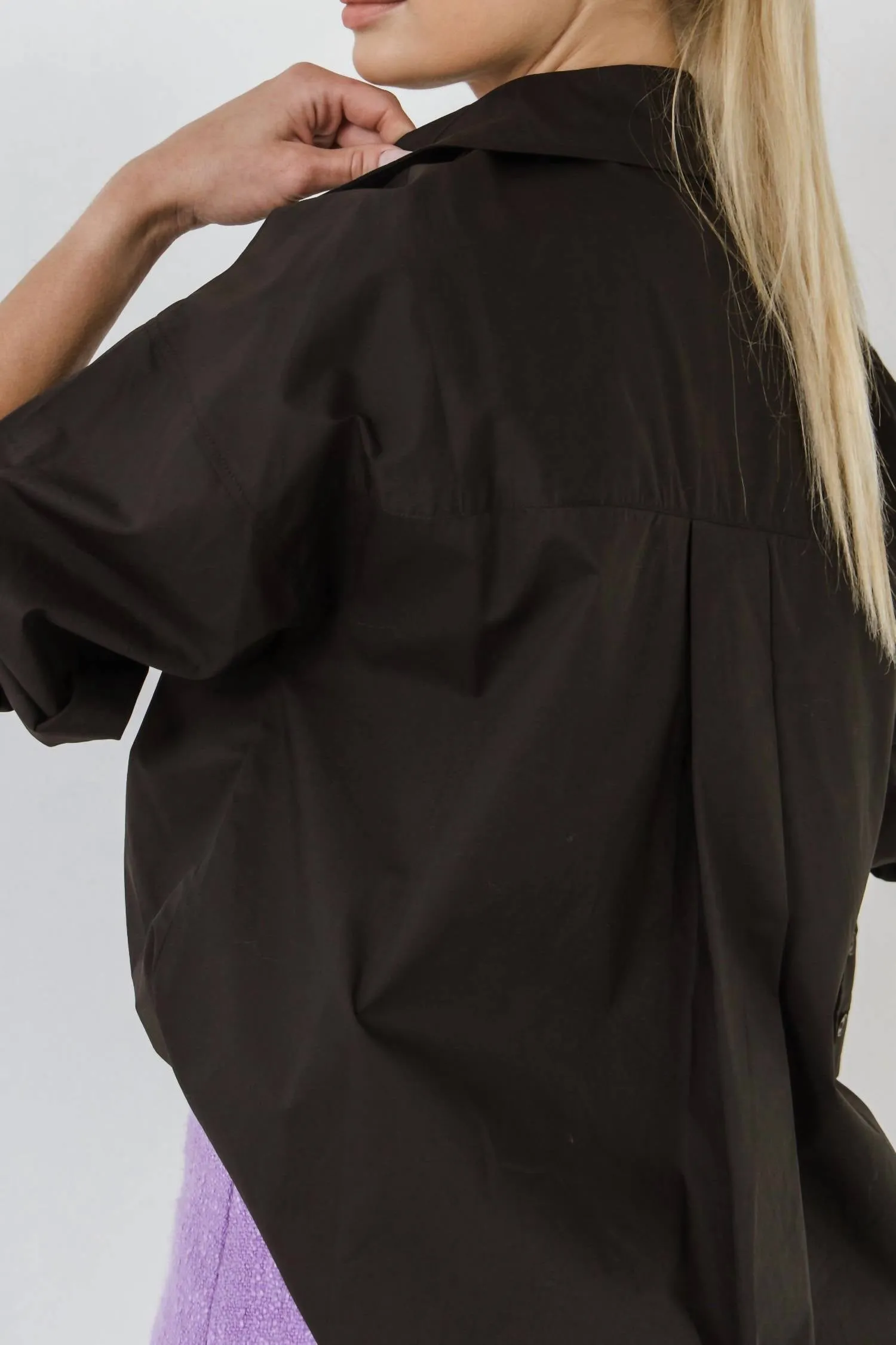 2.7 August Apparel - Drop Placket Collared Shirt