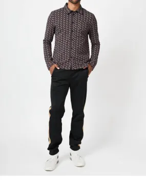 4Funkyflavours - Get Down Cotton Jersey Long Sleeve Shirt