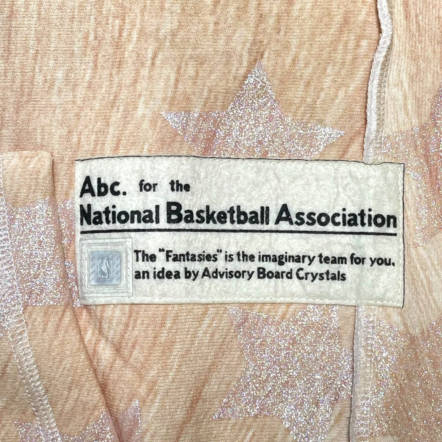 Advisory Board Crystals x NBA Brooklyn Nets Hooded Sweatshirt Wood Grain