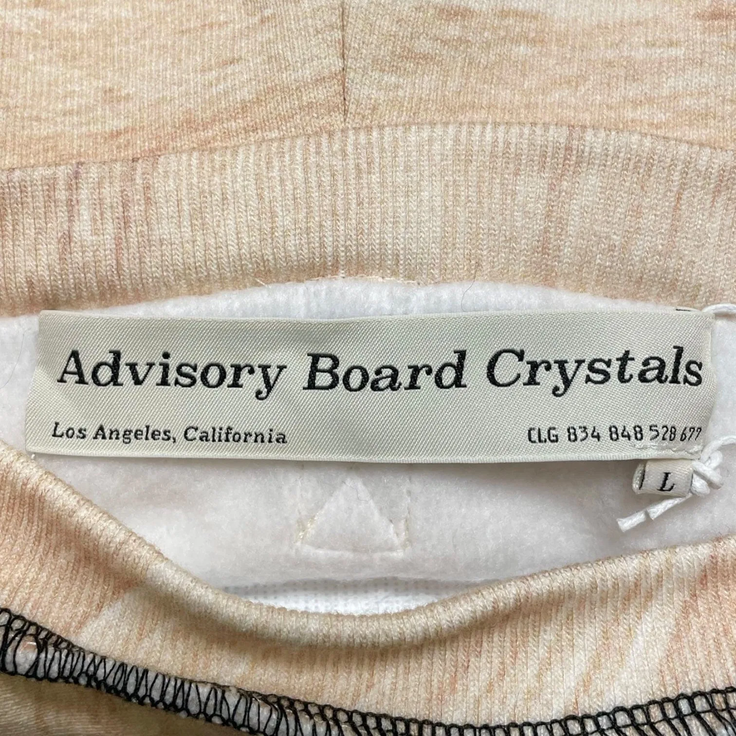 Advisory Board Crystals x NBA Brooklyn Nets Hooded Sweatshirt Wood Grain