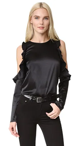 AGNES RUFFLE TOP