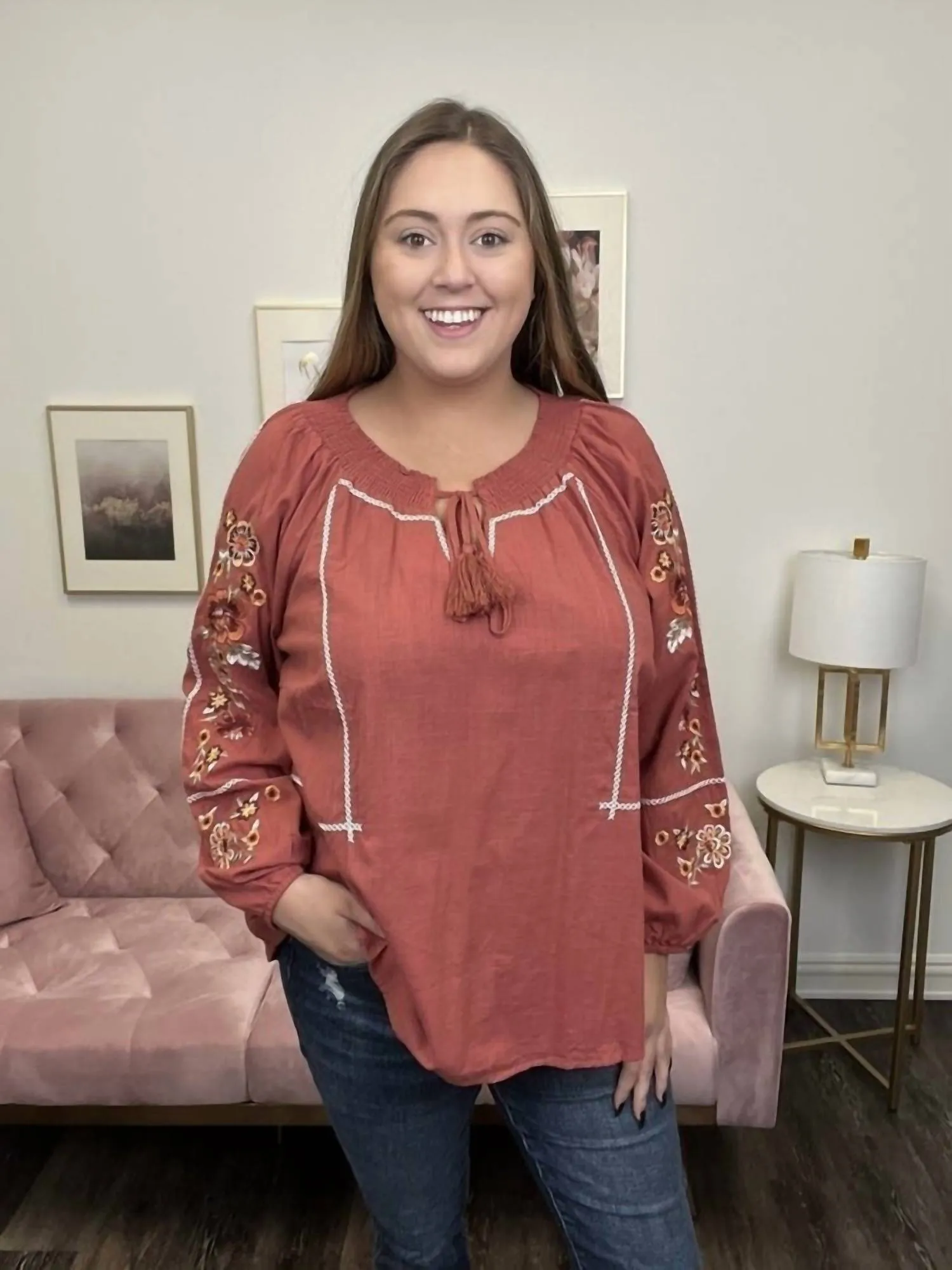Andree By Unit - Self Tie Tassel Top