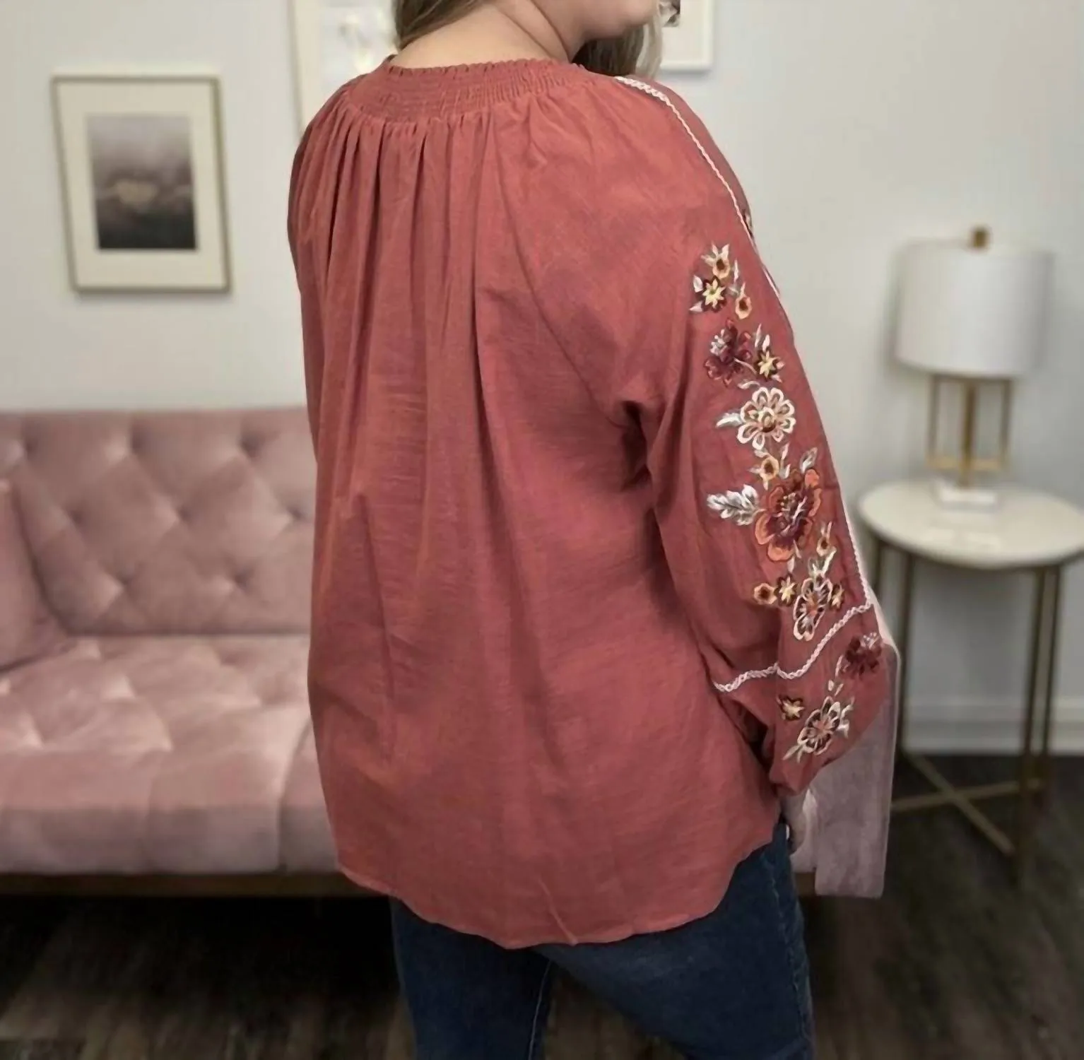 Andree By Unit - Self Tie Tassel Top