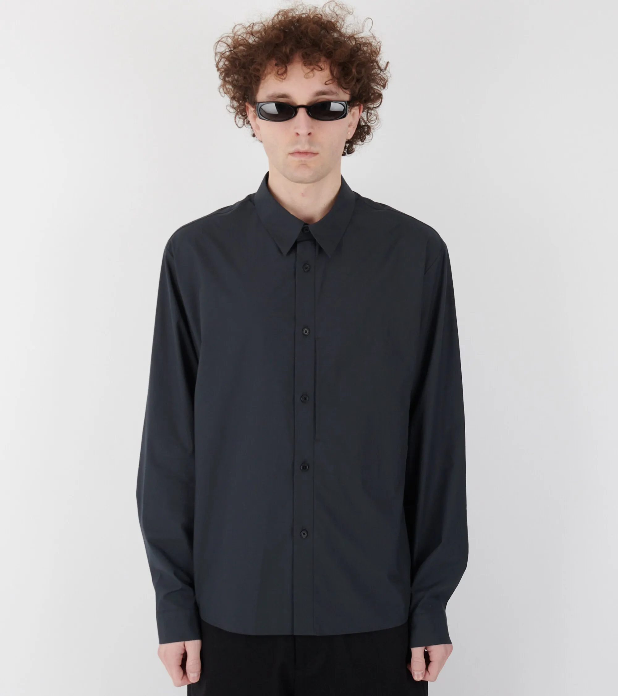 Basic Pocket Shirt Navy