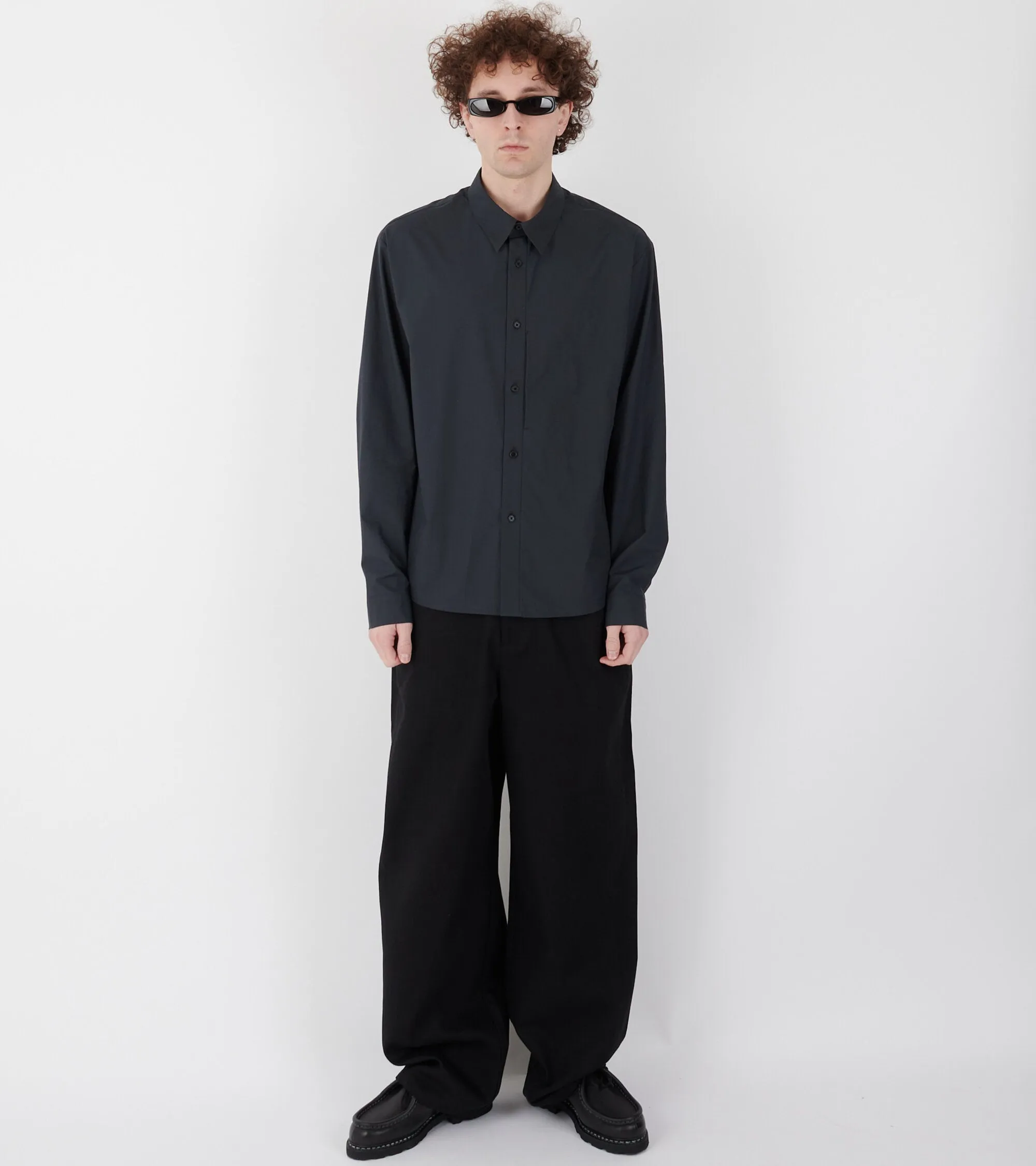 Basic Pocket Shirt Navy