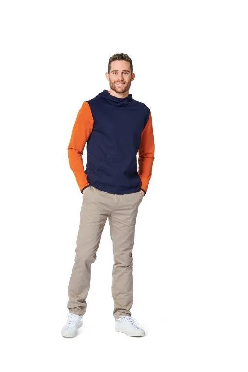 Burda Sewing Pattern 6064 Men's Classic Sweatshirt