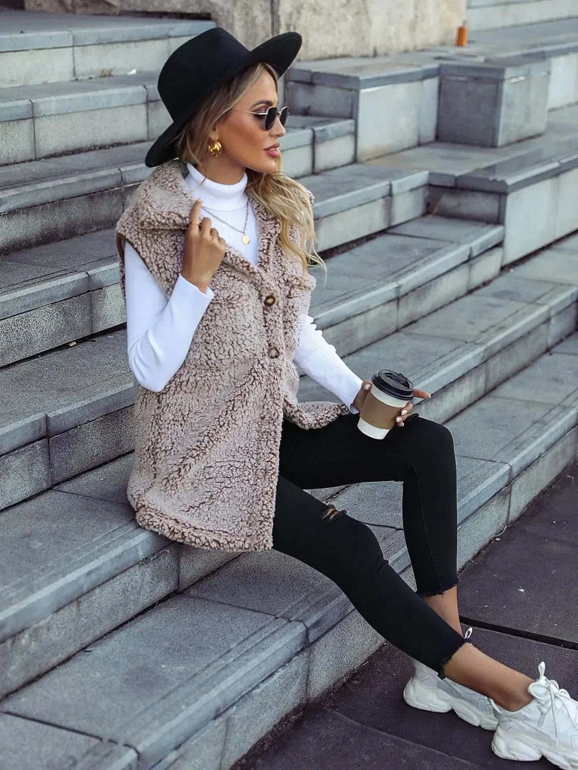 Button Down Vest