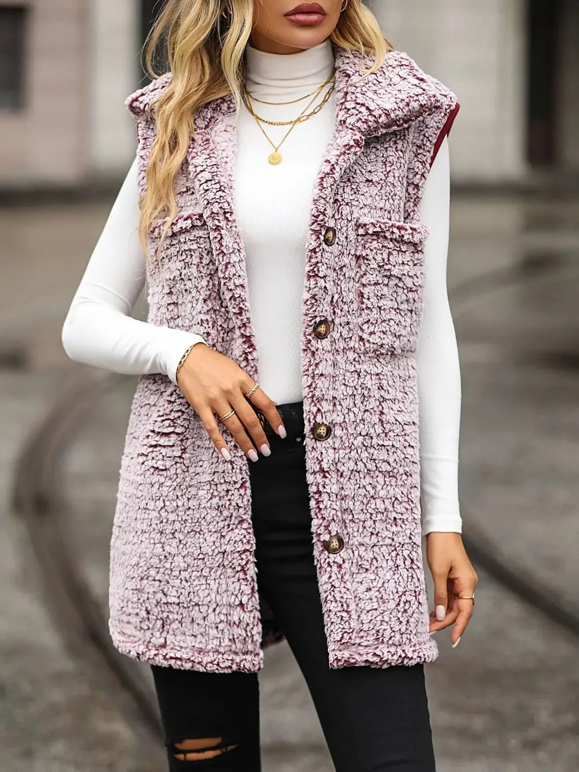 Button Down Vest