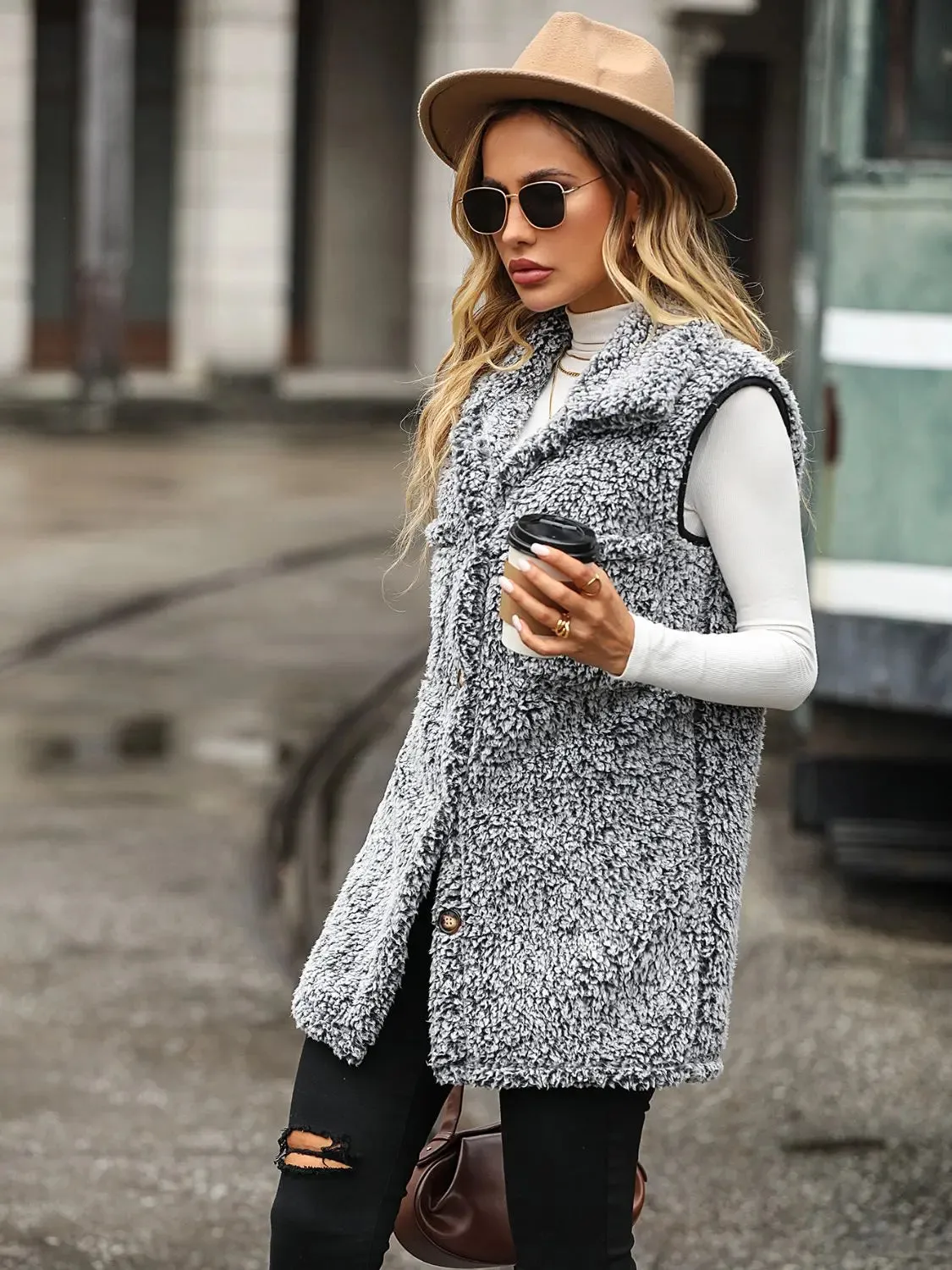 Button Down Vest