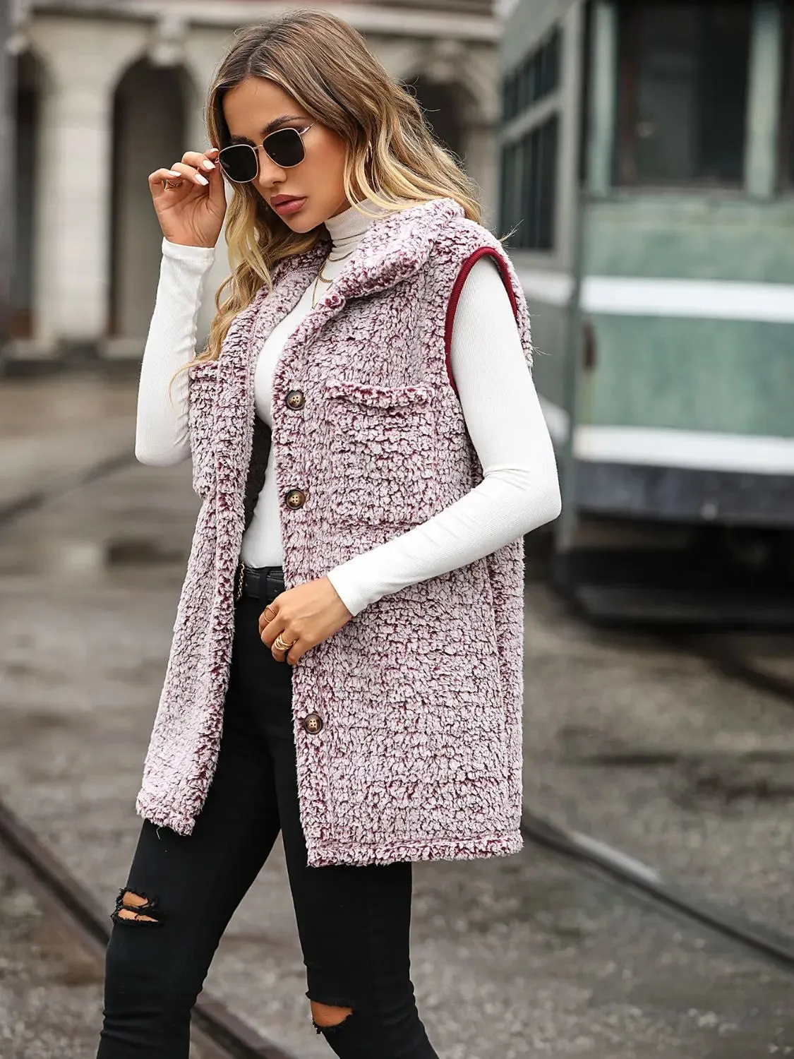 Button Down Vest