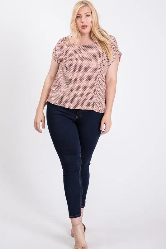 Challis Patterned Top