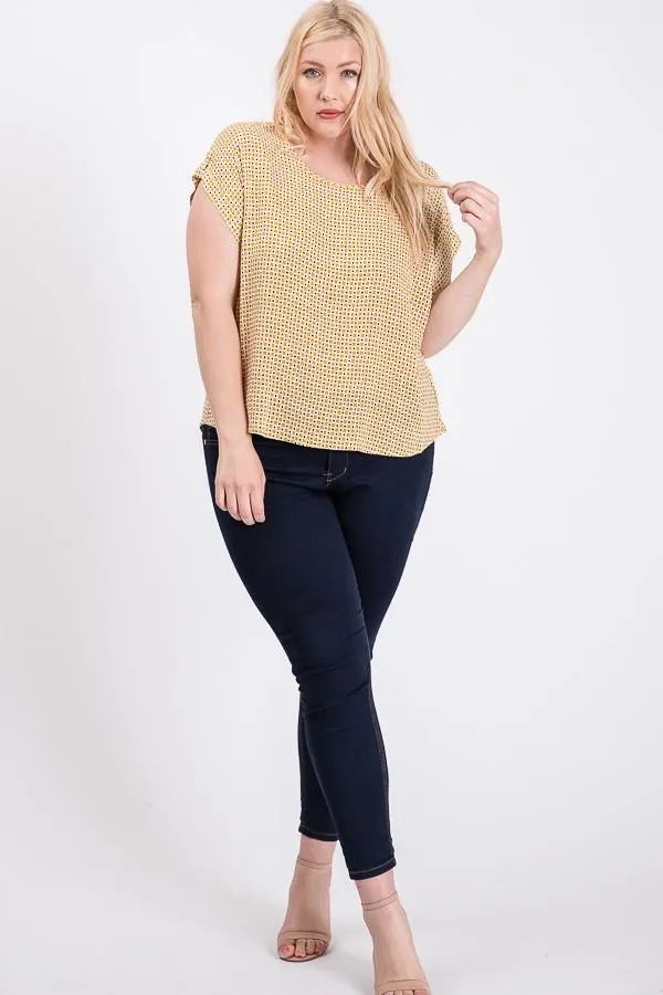 Challis Patterned Top