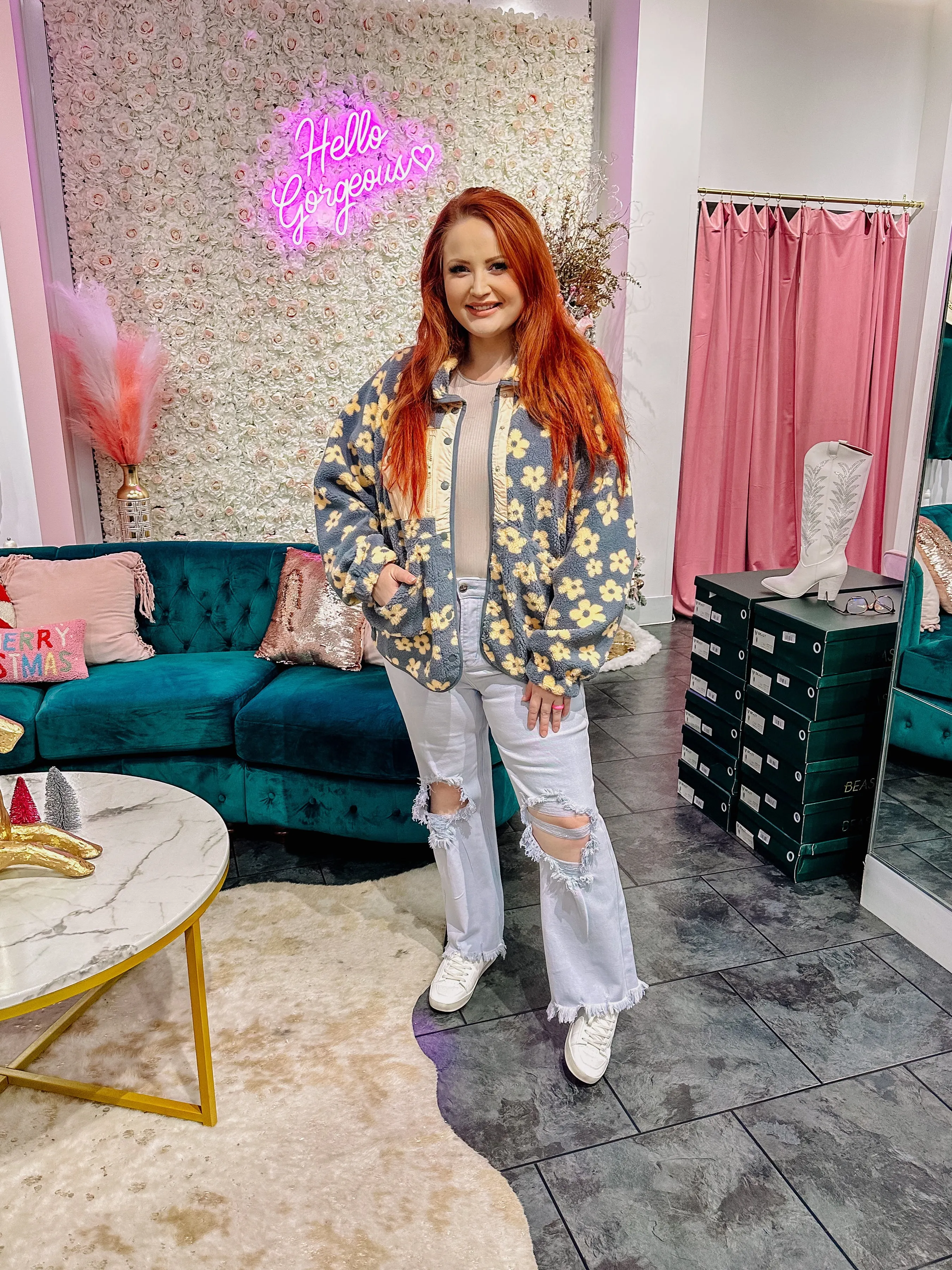 Daisy Plus Button Down