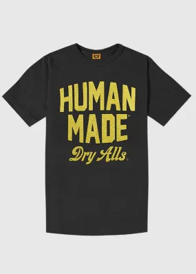 HUMAN MADE: SS TEE [BLACK]