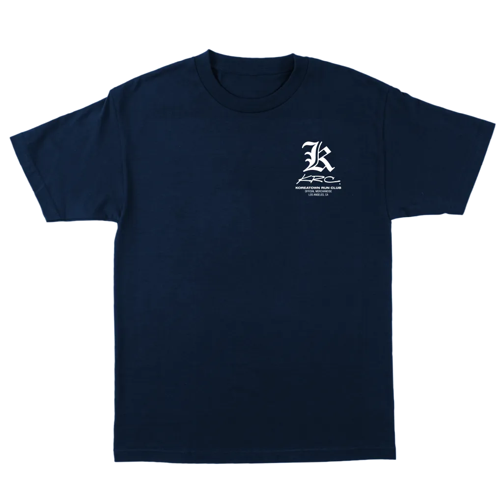 KRC SHOE T-SHIRT IN NAVY