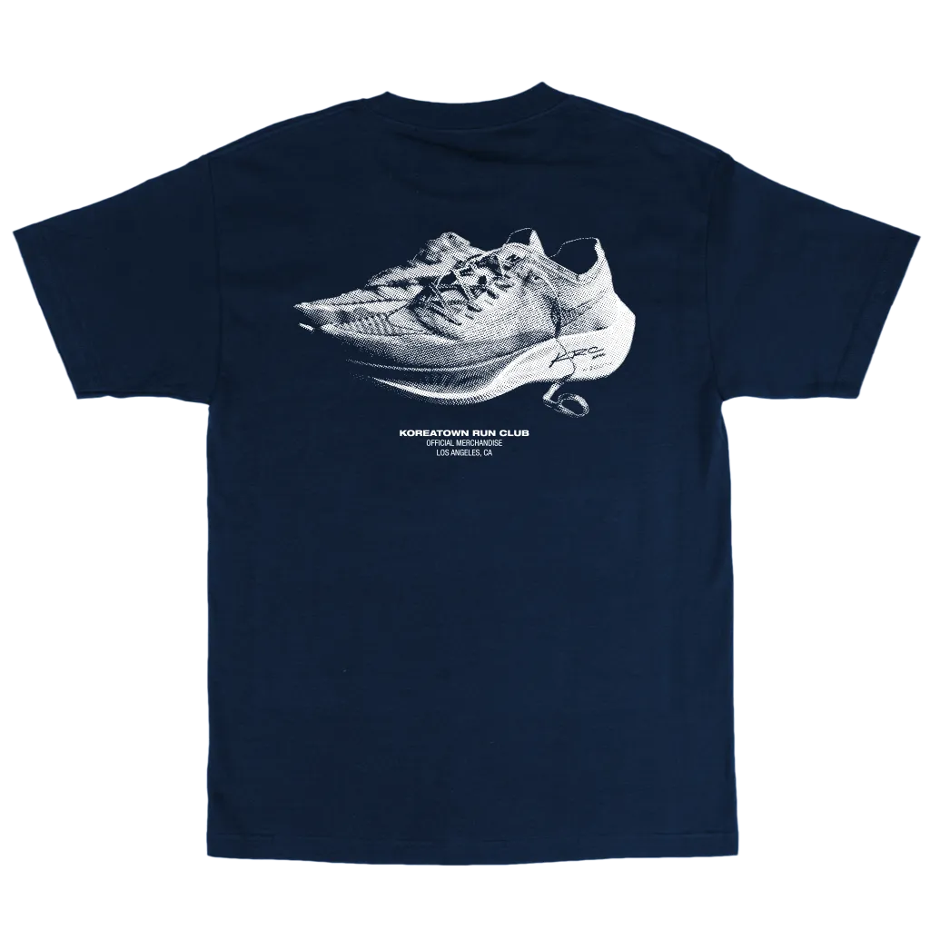 KRC SHOE T-SHIRT IN NAVY