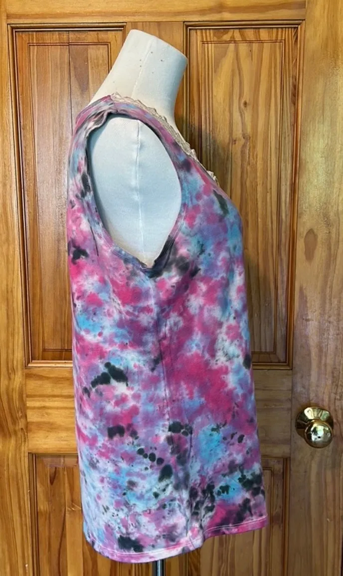 Large Tye dye tank top