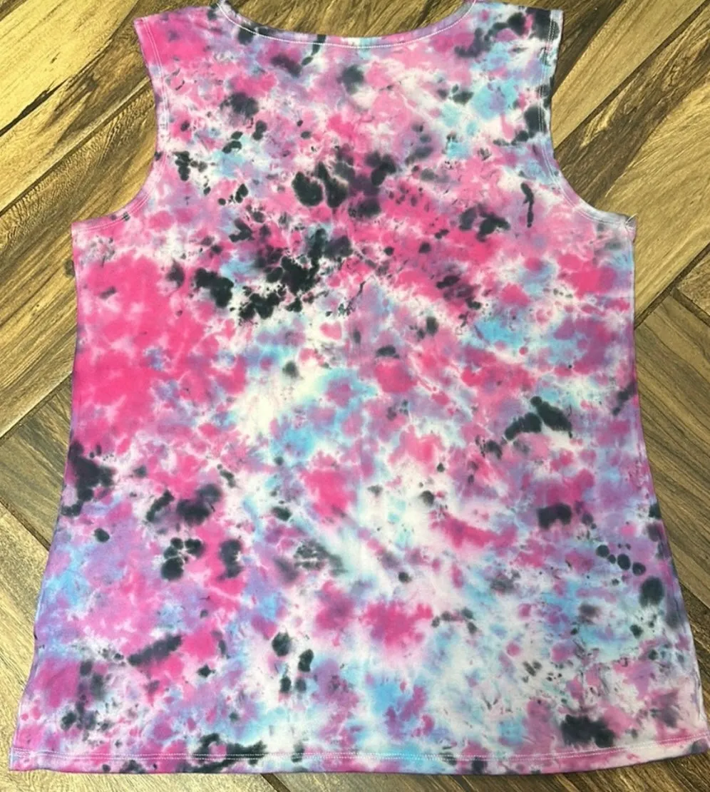 Large Tye dye tank top