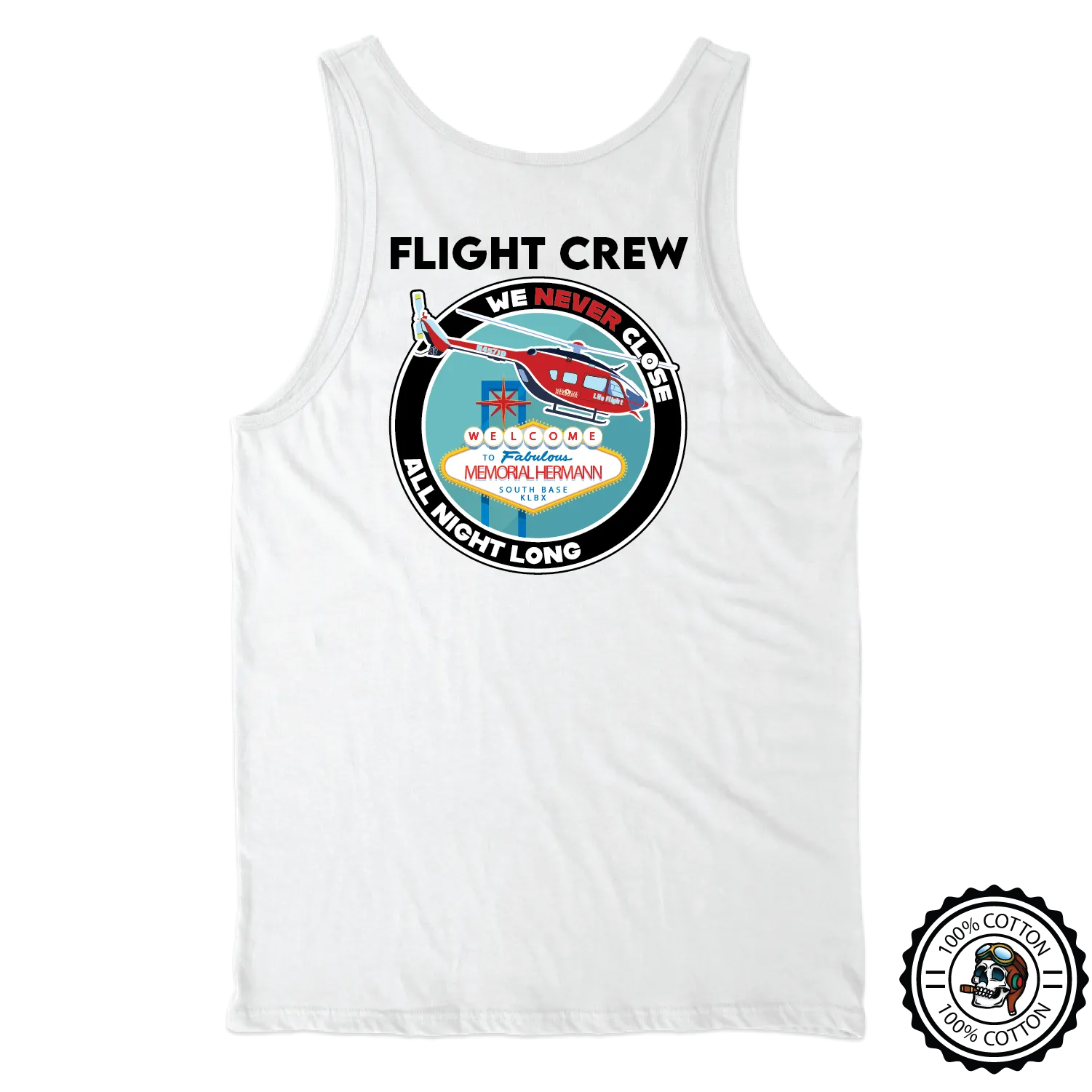 Memorial Hermann South Base Tank Tops