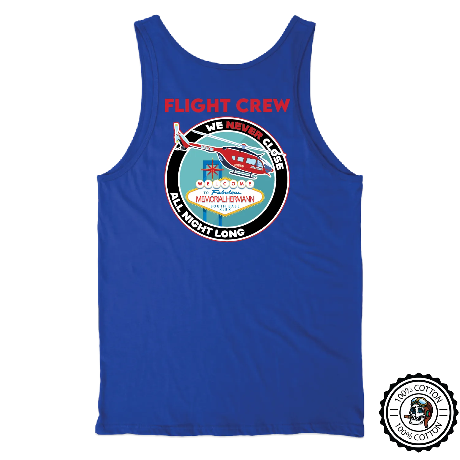 Memorial Hermann South Base Tank Tops