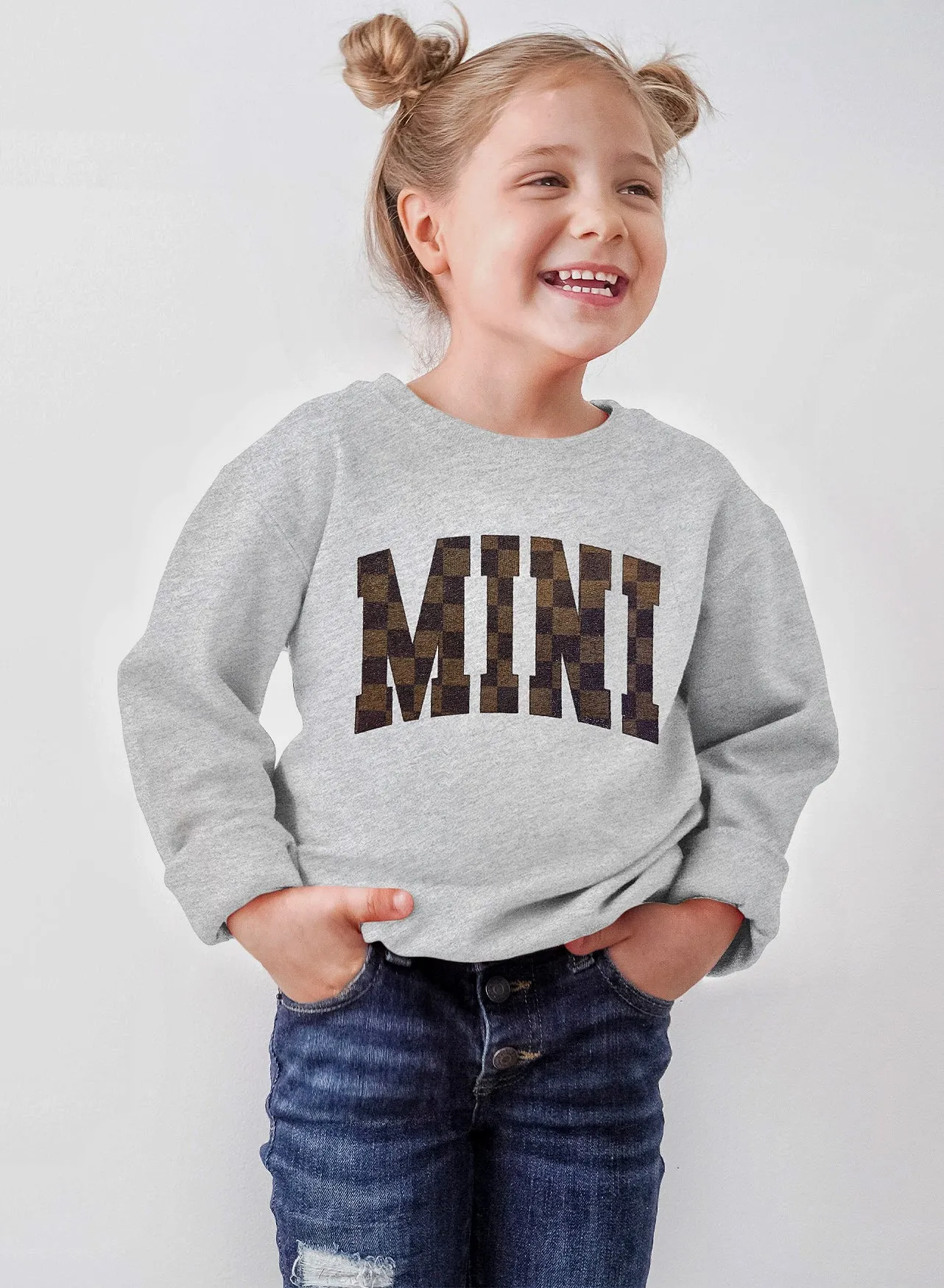 MINI checkered - Fleece Sweatshirt