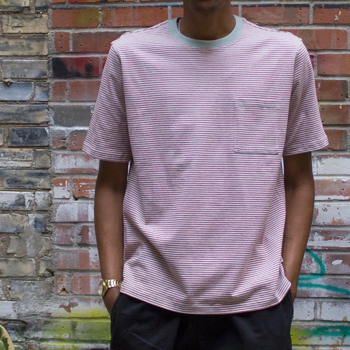 Mini Stripe Crew T-Shirt