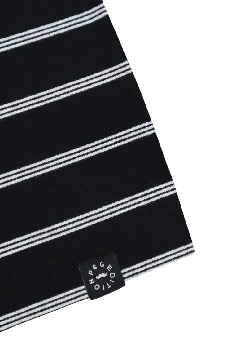 Private Stitch Signature Moustache Striped Tee