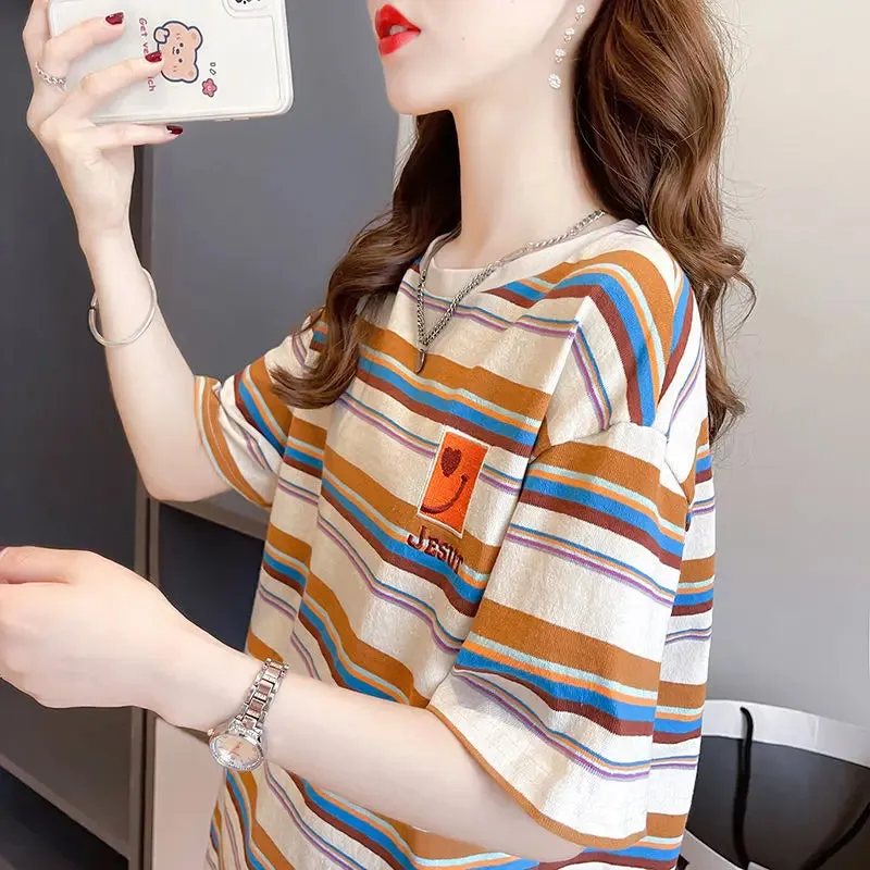 Seoul Stripes Summer Tee