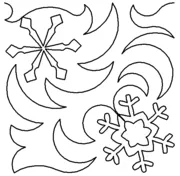 Snowflakes - Designed by Vickie Malaski