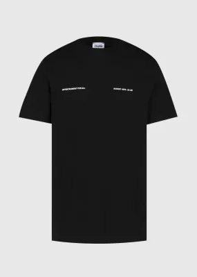 SOULLAND: PLAYBOY AUGUST TEE [BLACK]