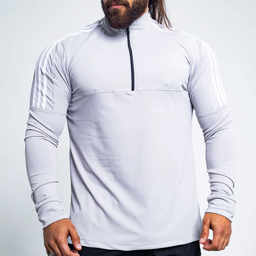 Striped Long-sleeves - Grey