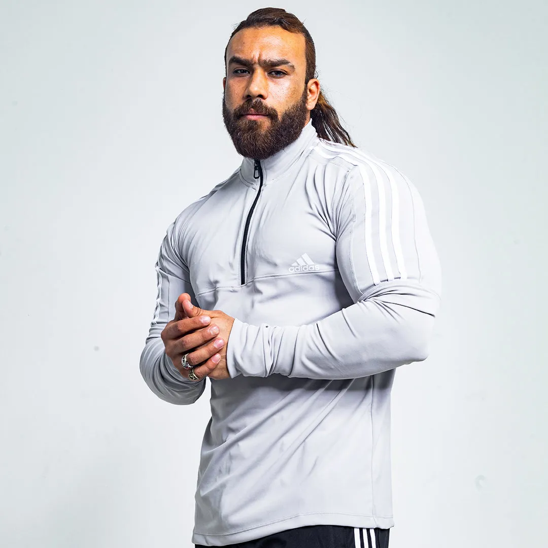 Striped Long-sleeves - Grey