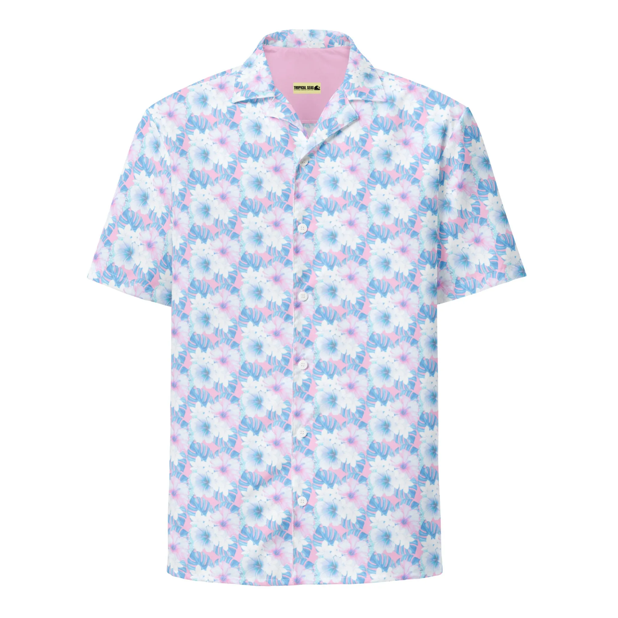 Tropical Sunset Reef Hawaiian Shirt  Sustainable & UPF50 