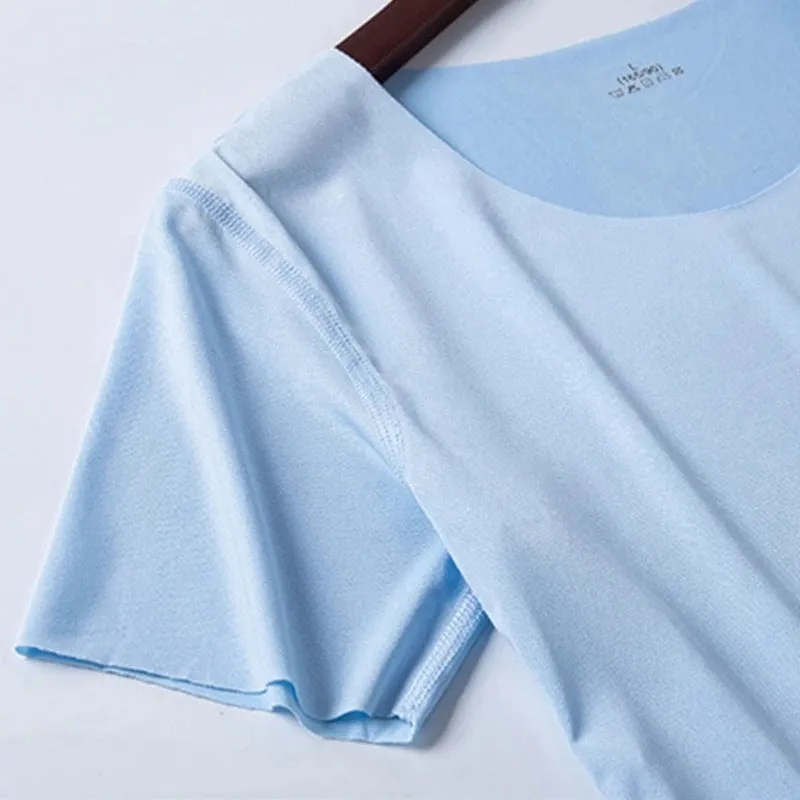 Women Ice Silk Seamless Tank Top