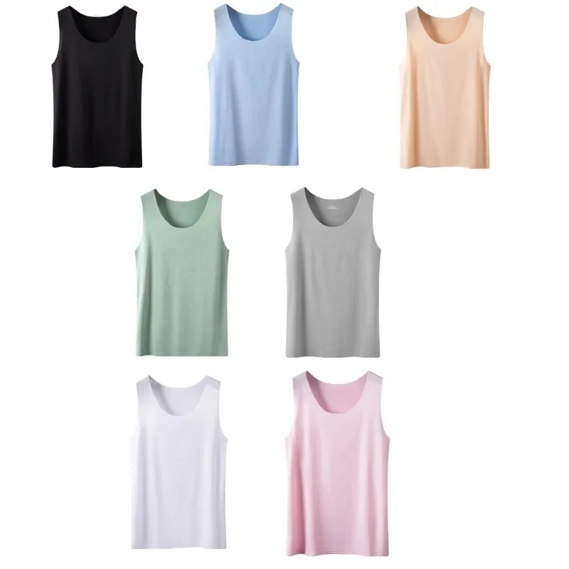 Women Ice Silk Seamless Tank Top