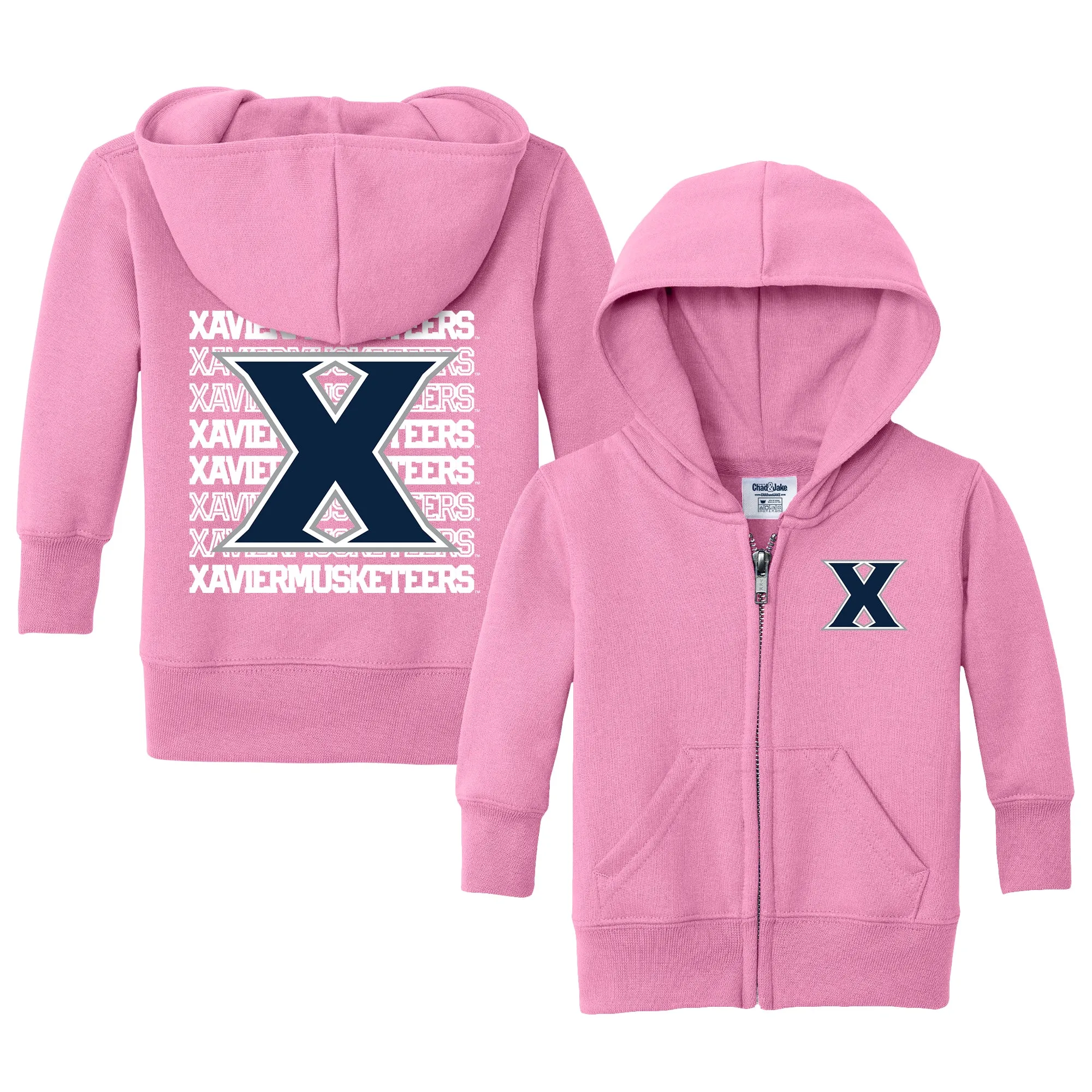 Xavier Musketeers Retro Infant Full-Zip Sweatshirt